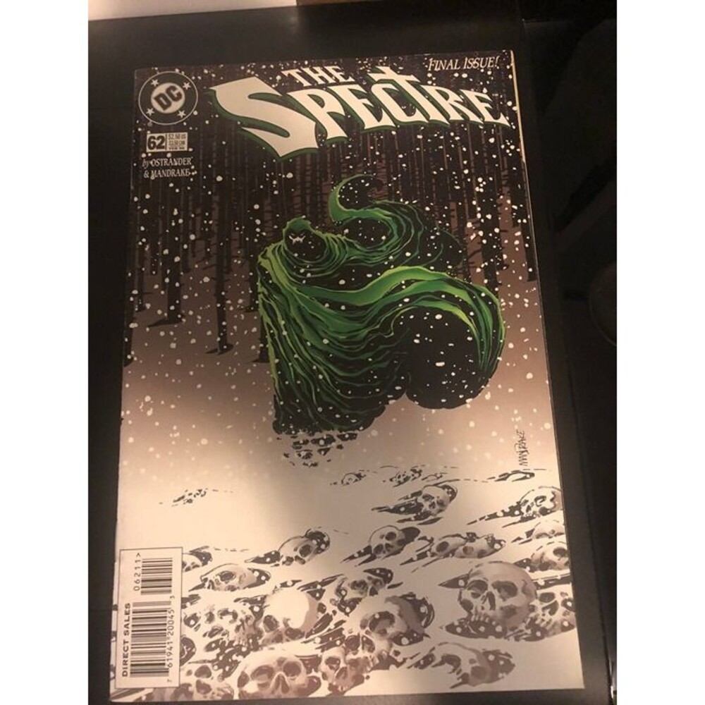 Spectre#62 1st John Ostrander Tom Mandrake 2nd Mr.Terriffic HTF Final IssueVF/NM